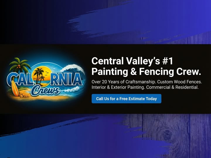 California Crews Painting & Fencing Modesto Ca Image
