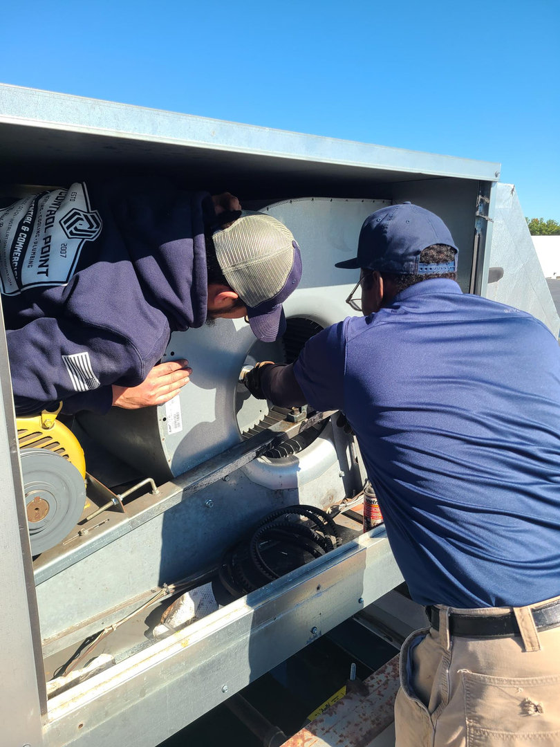 Control Point Heating • Cooling • Plumbing • Electric Image