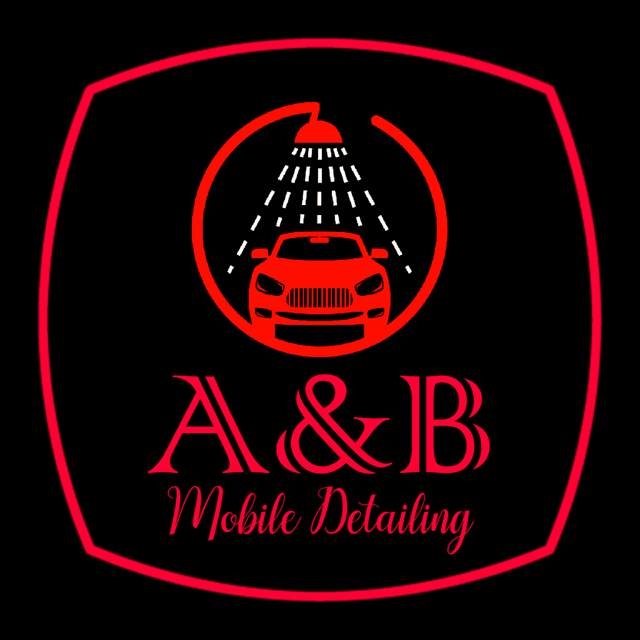 A&amp;B Mobile Auto Detailing Logo