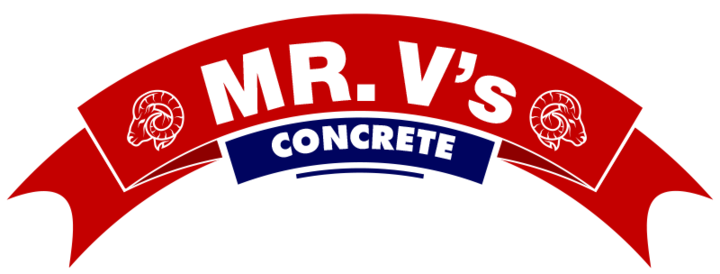 MR. V'S CONCRETE Logo