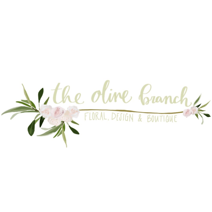 The Olive Branch Floral, Design &amp; Boutique Logo