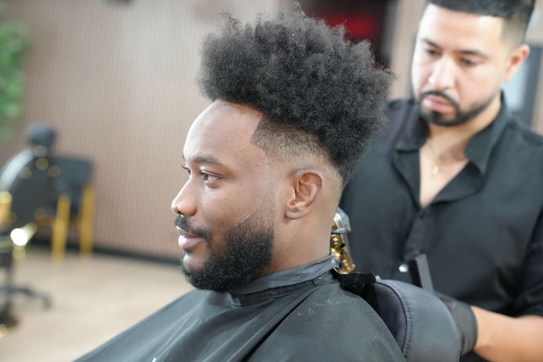 Golden Barbershop Image