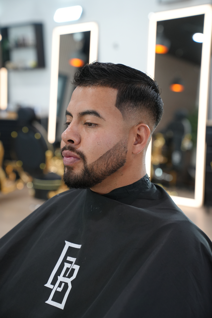 Golden Barbershop Image