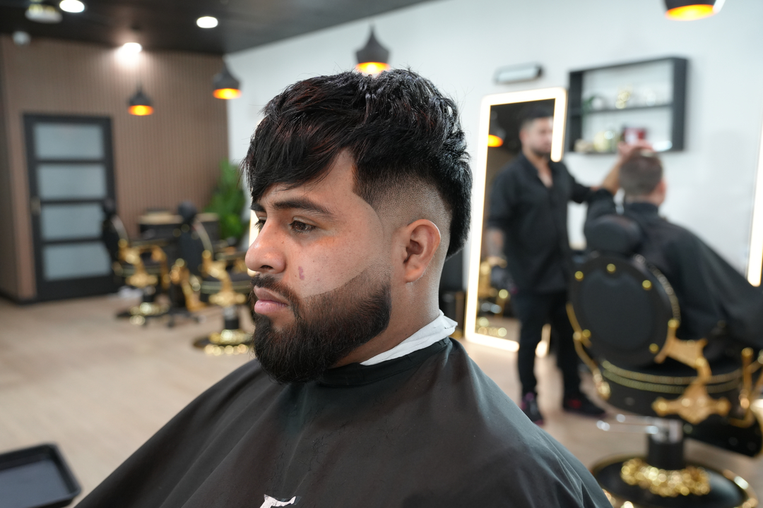 Golden Barbershop Image