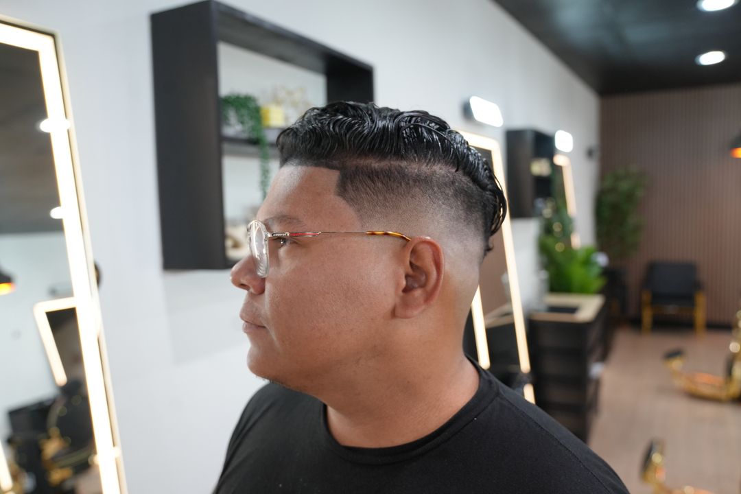 Golden Barbershop Image