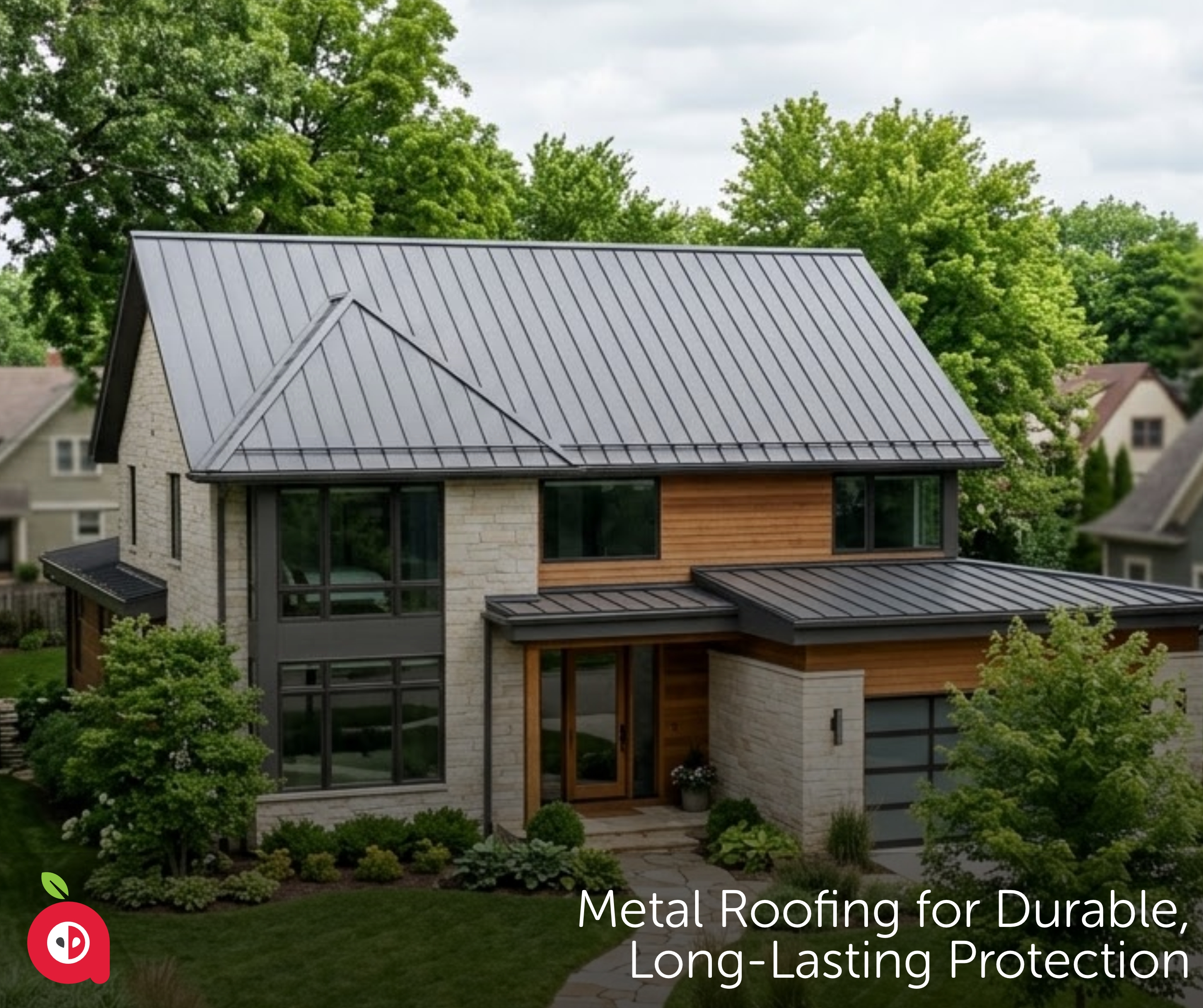 Apple Roofing Image
