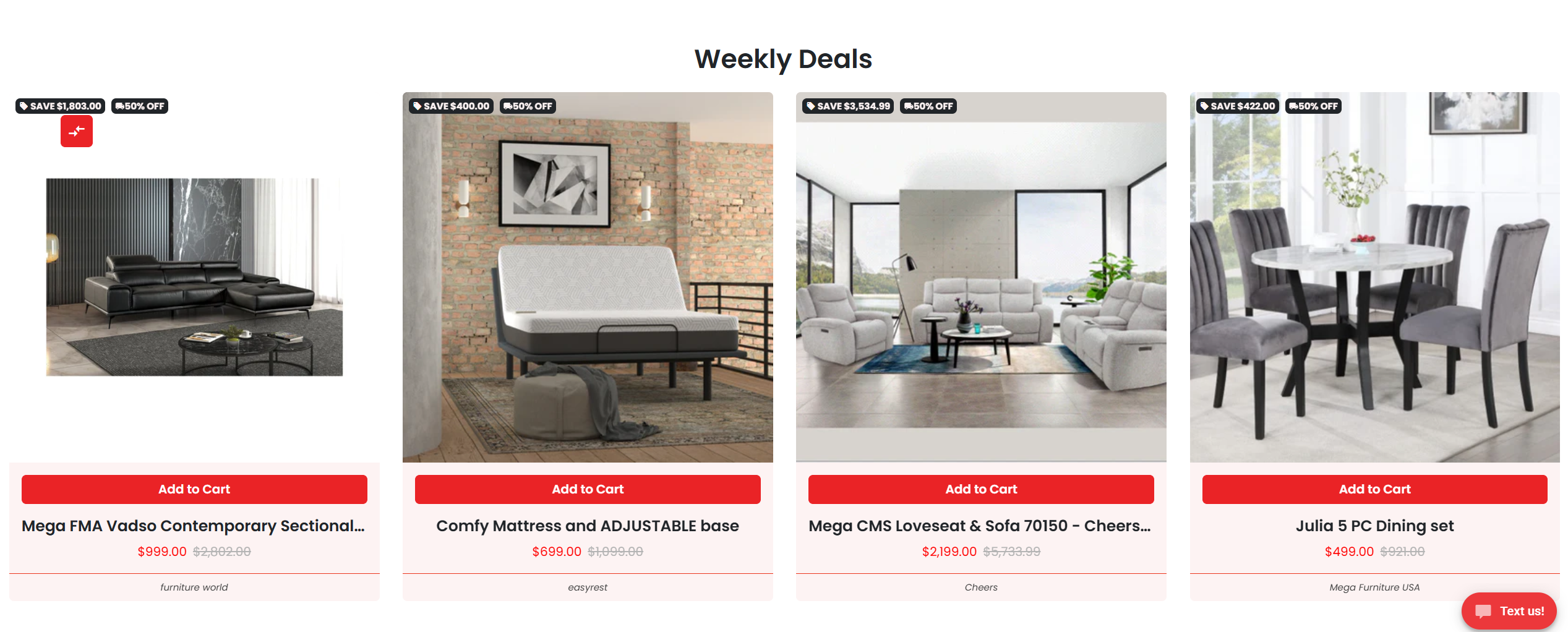 Mega Furniture Chandler Image