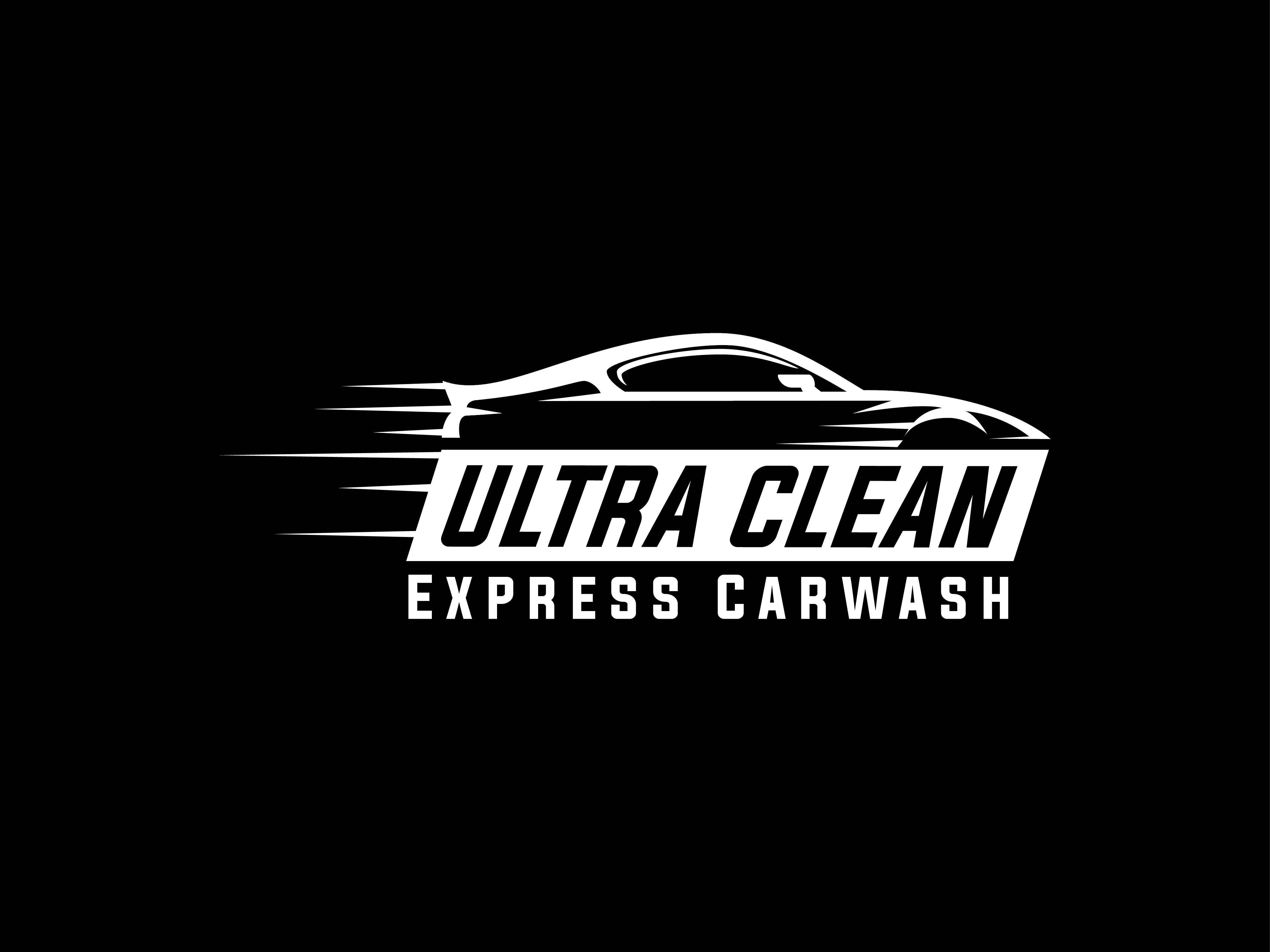 Ultra Clean Express Car Wash Logo