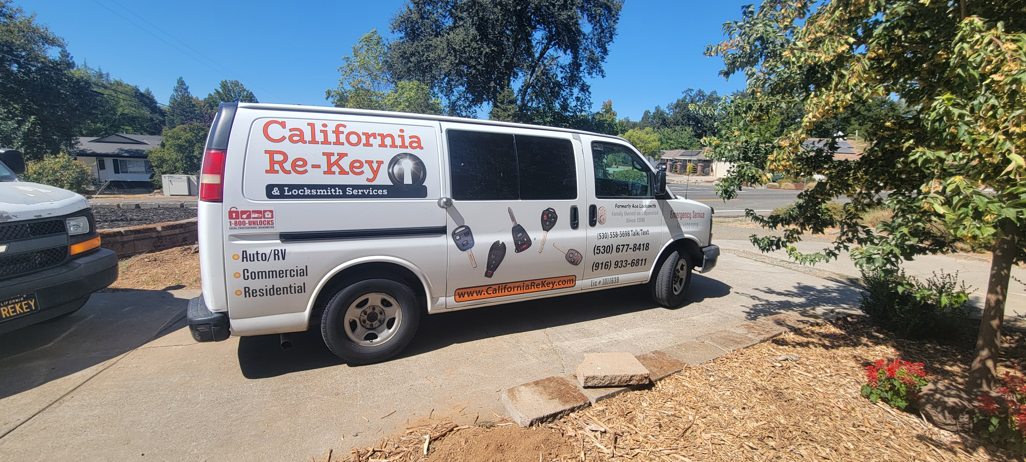 California Re-Key And Locksmith Services - Shingle Springs, CA