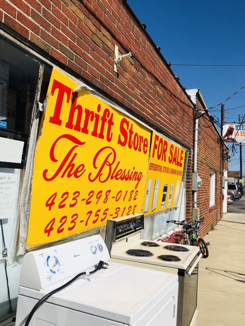 Thrift Store The Blessing Logo