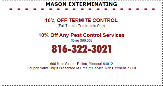 Mason Exterminating - Belton, MO