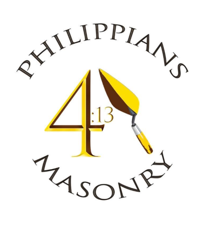 Philippians 4:13 Masonry Logo