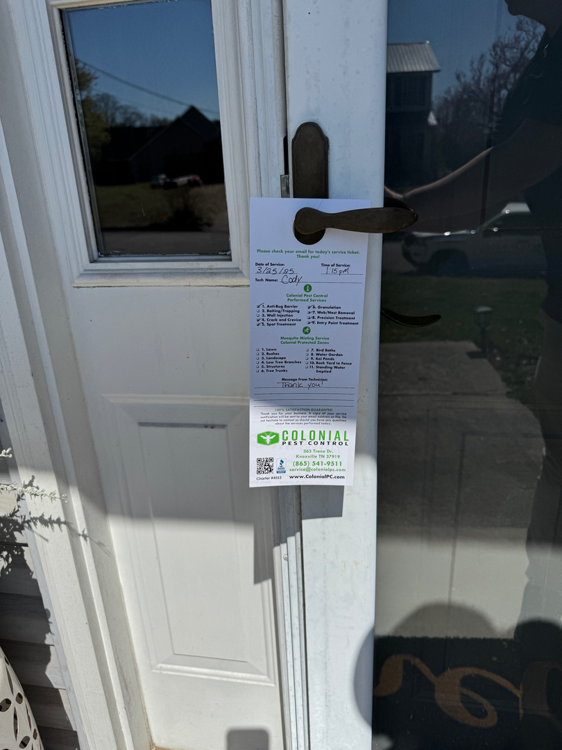 Colonial Pest Control - Knoxville, TN
