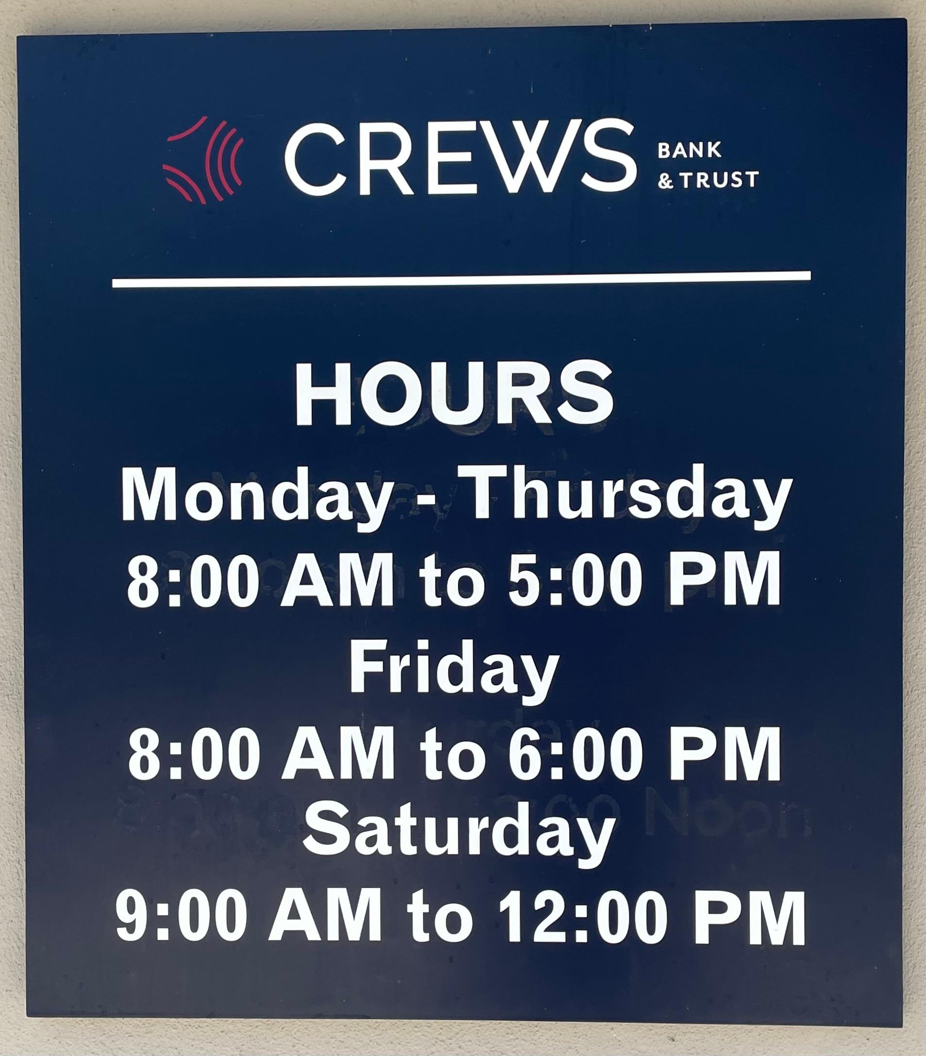 Crews Bank & Trust Image