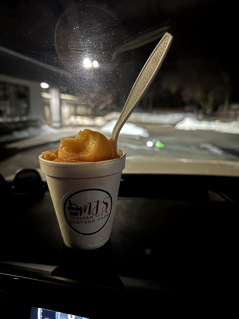 MJ's Italian Ice & Custard Cafe Image