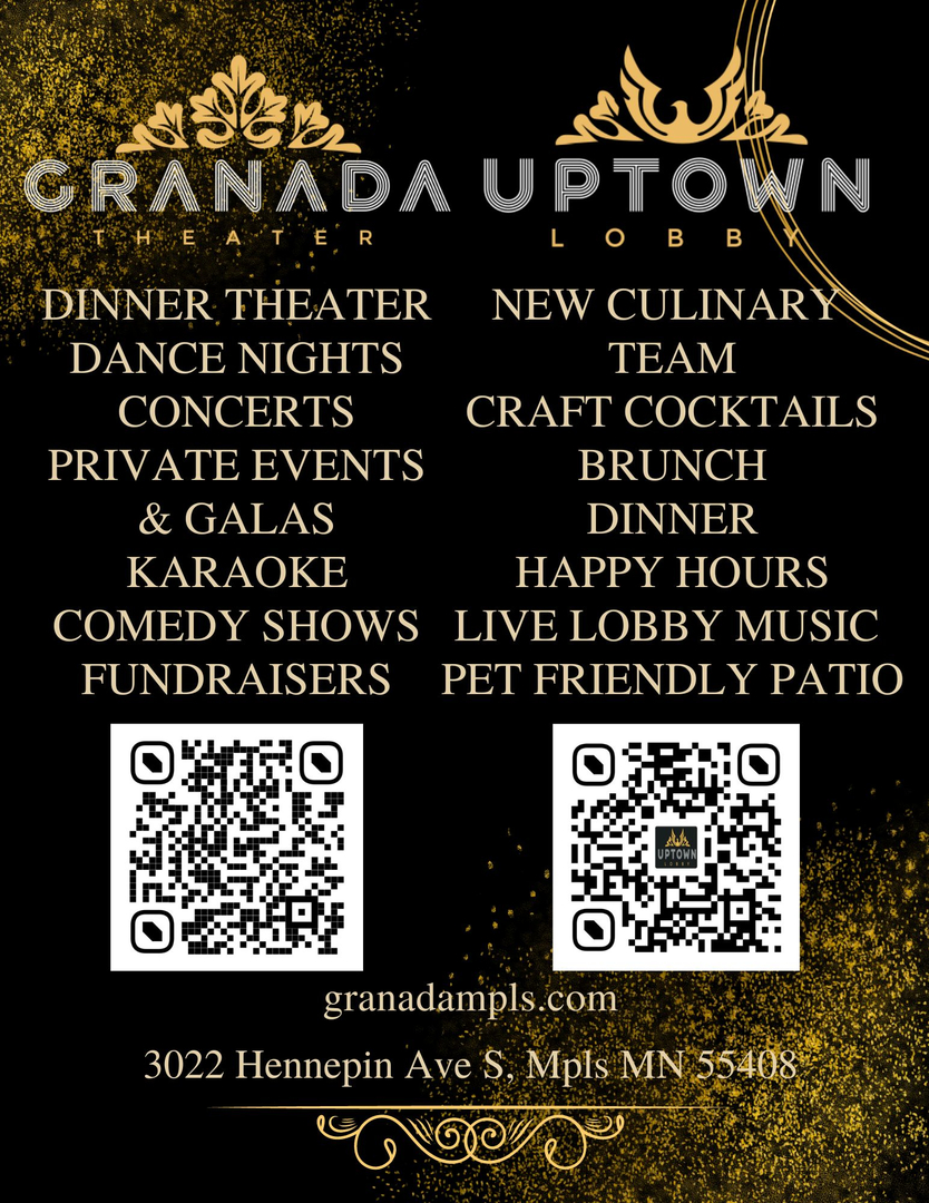 Uptown Lobby at Granada Theater Logo