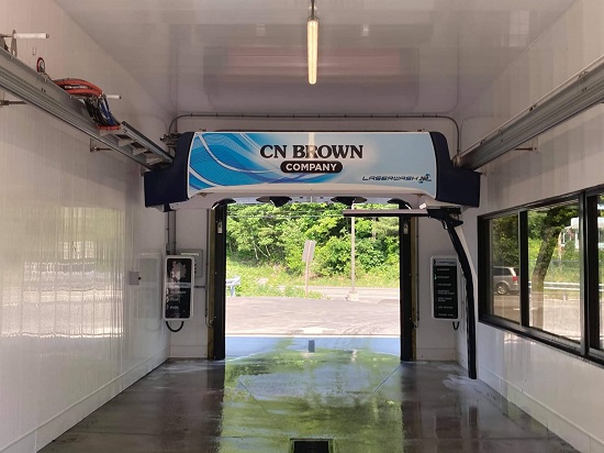 CN Brown Service Station Image