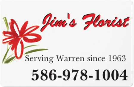 Jim's Florist Logo