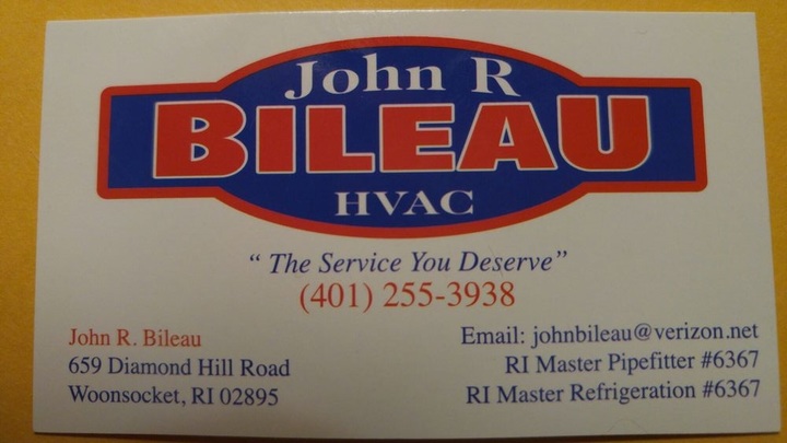 John R Bileau HVAC - Woonsocket, RI