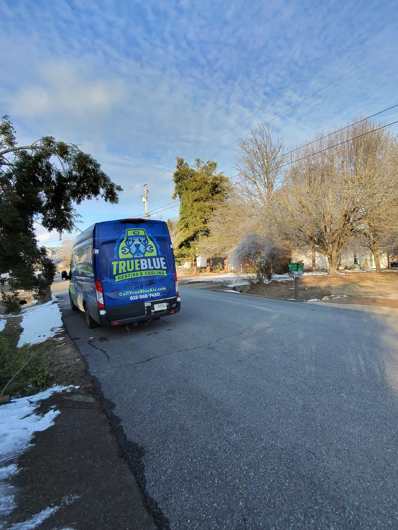 True Blue Heating And Cooling Logo
