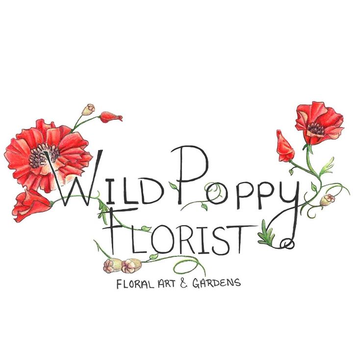 Wild Poppy Florist Logo