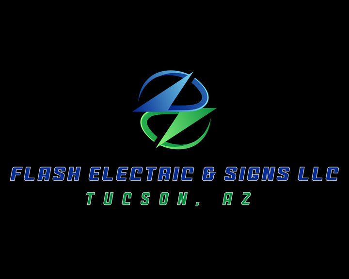 Flash Electric &amp; Signs LLC Logo