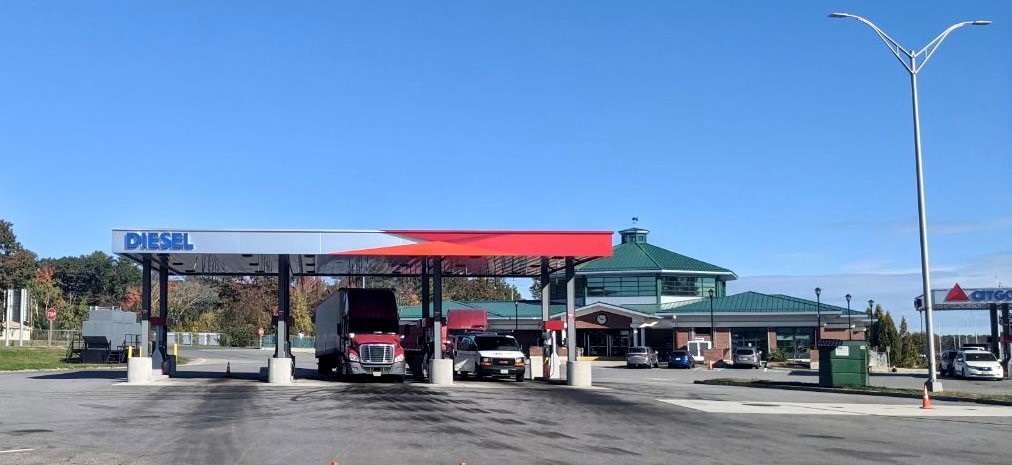 CN Brown Service Station Image