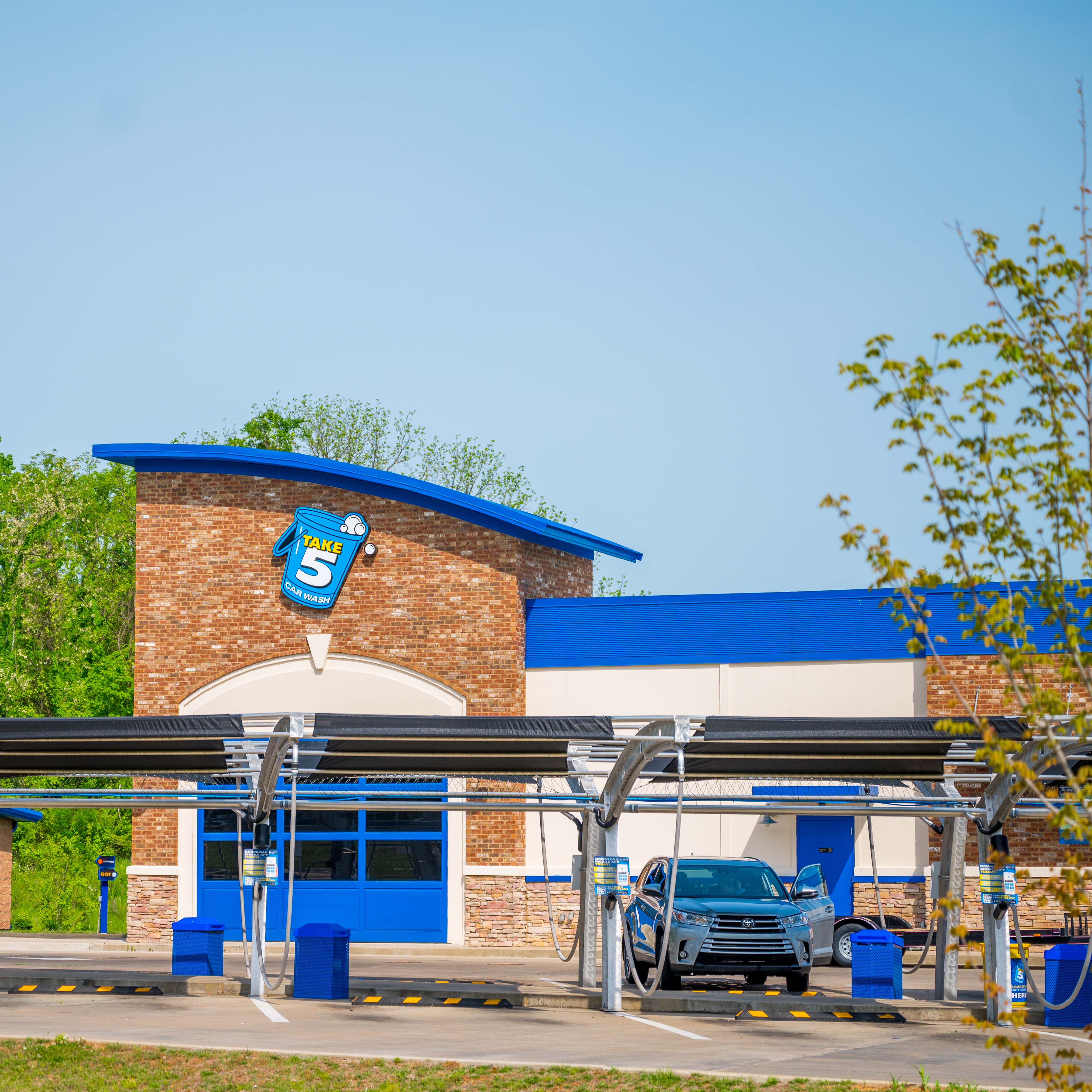 Take 5 Car Wash Image