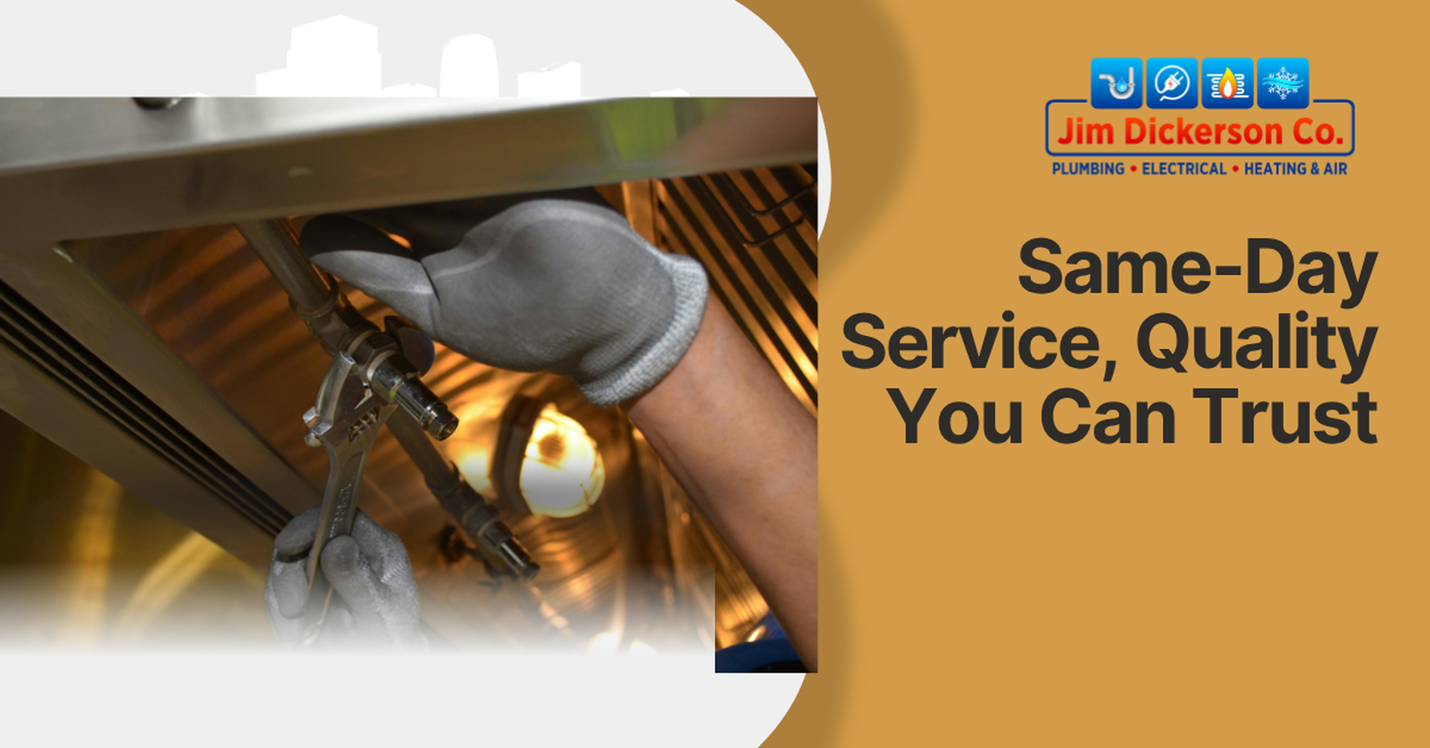 Jim Dickerson Plumbing, Electrical, Heating & Air Image