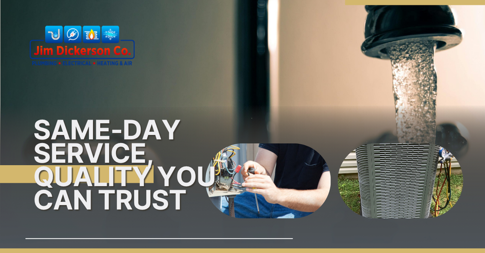 Jim Dickerson Plumbing, Electrical, Heating & Air Image