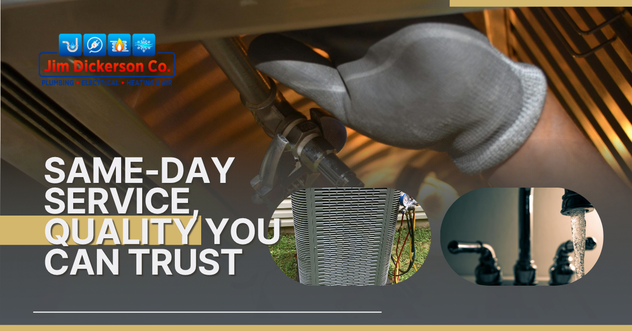 Jim Dickerson Plumbing, Electrical, Heating & Air Image