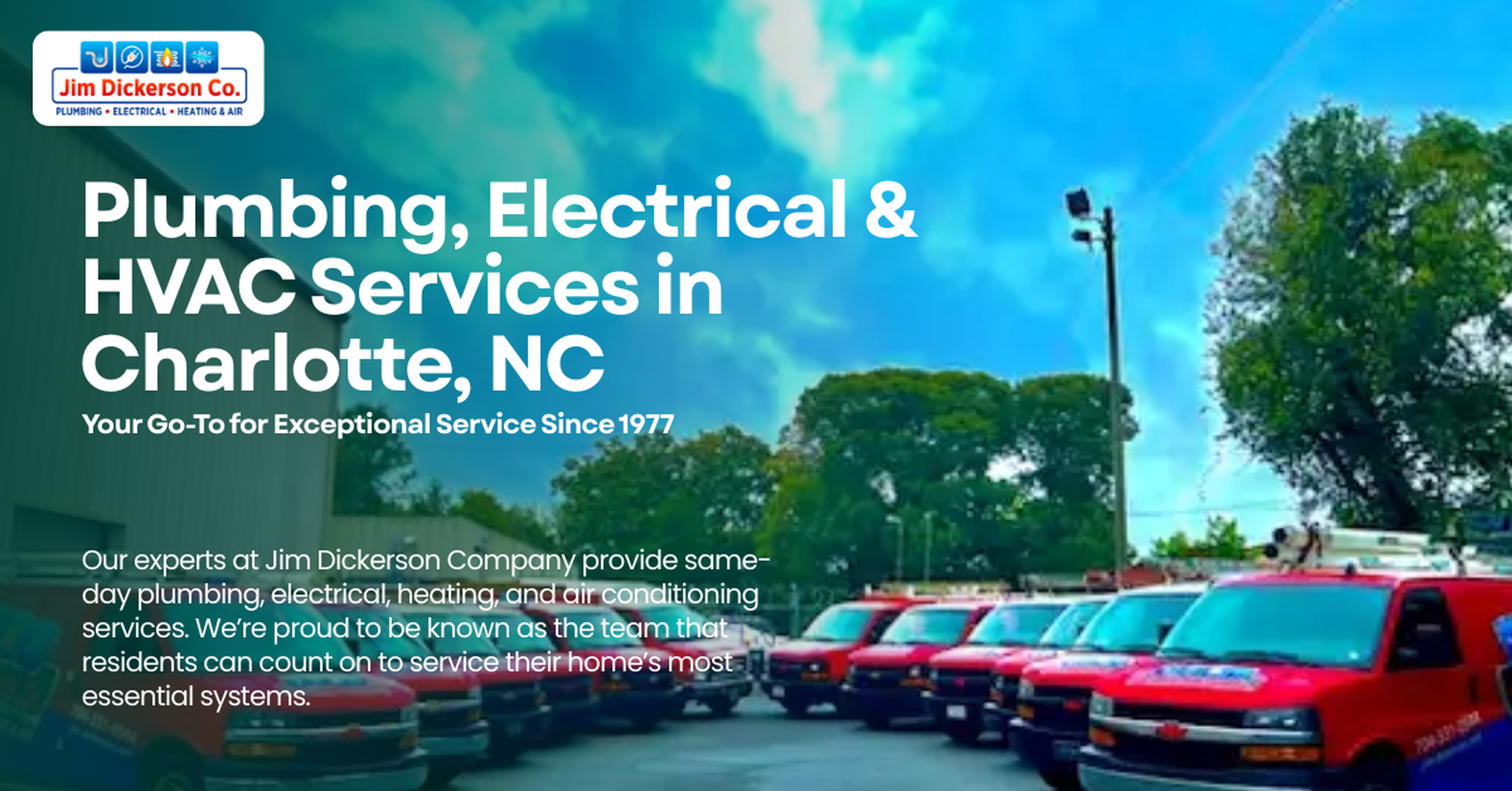 Jim Dickerson Plumbing, Electrical, Heating & Air Image