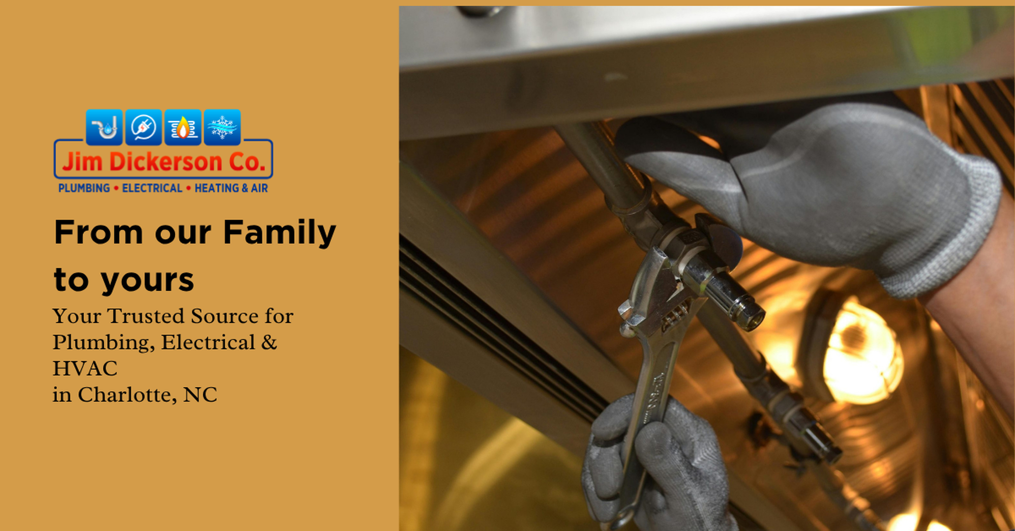 Jim Dickerson Plumbing, Electrical, Heating & Air Image