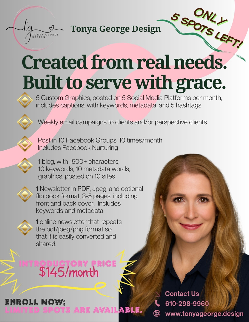 Tonya George Design, 1441 Township Line Road, Phoenixville, PA 19460 Image