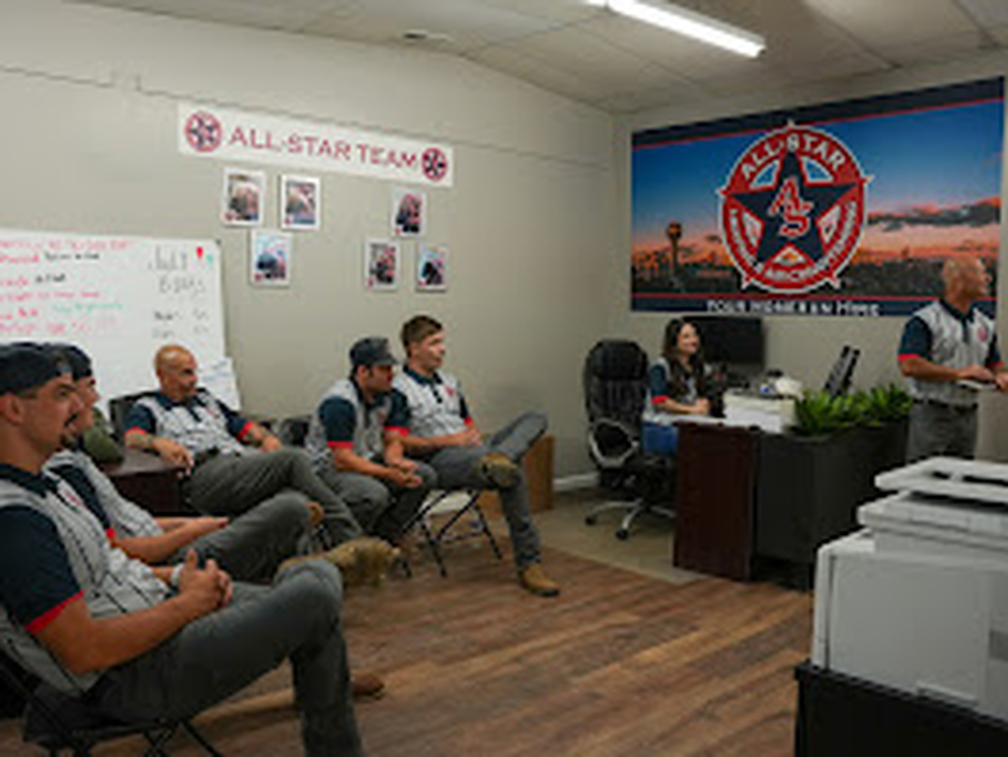 All-Star Heating and Air Conditioning Logo