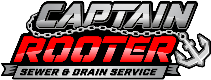 Captain Rooter Plumbing and Drain Logo