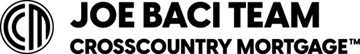 Joe Bacigalupo at CrossCountry Mortgage Logo