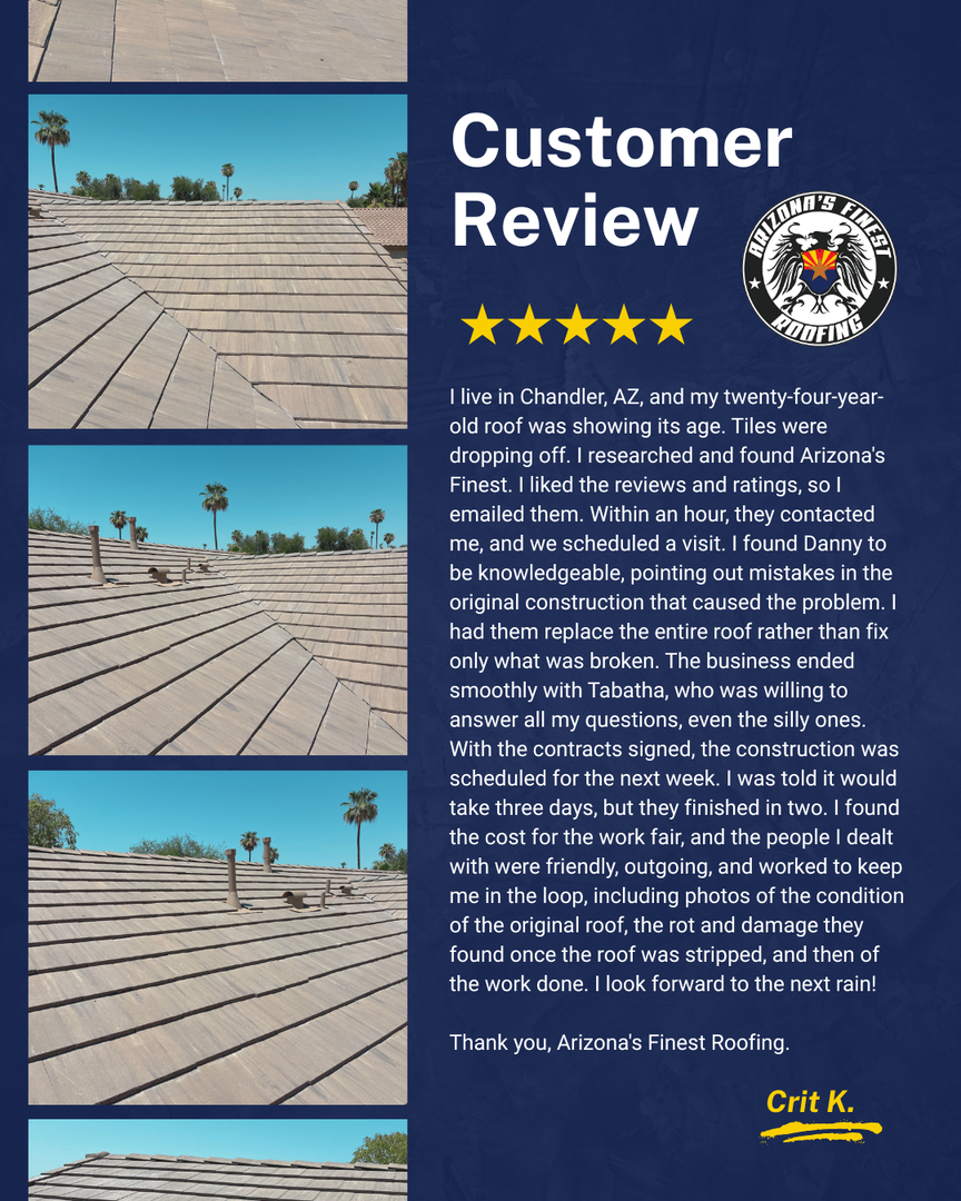 Arizona's Finest Roofing LLC Image