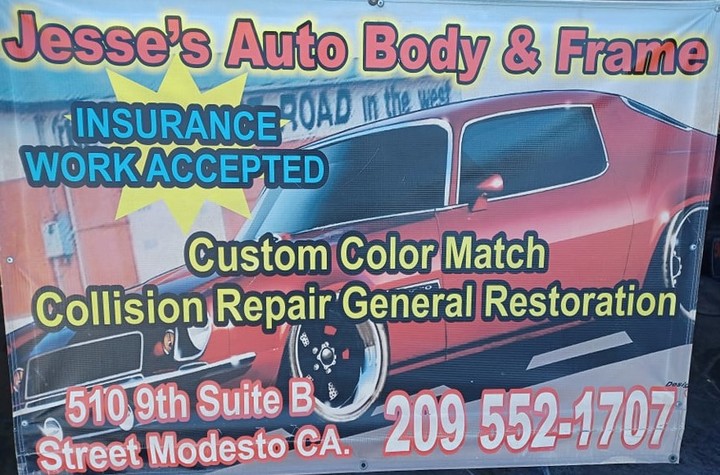 Jesse's Auto Body &amp; Frame Logo