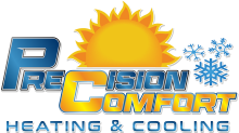 Precision Comfort Heating and Cooling Logo