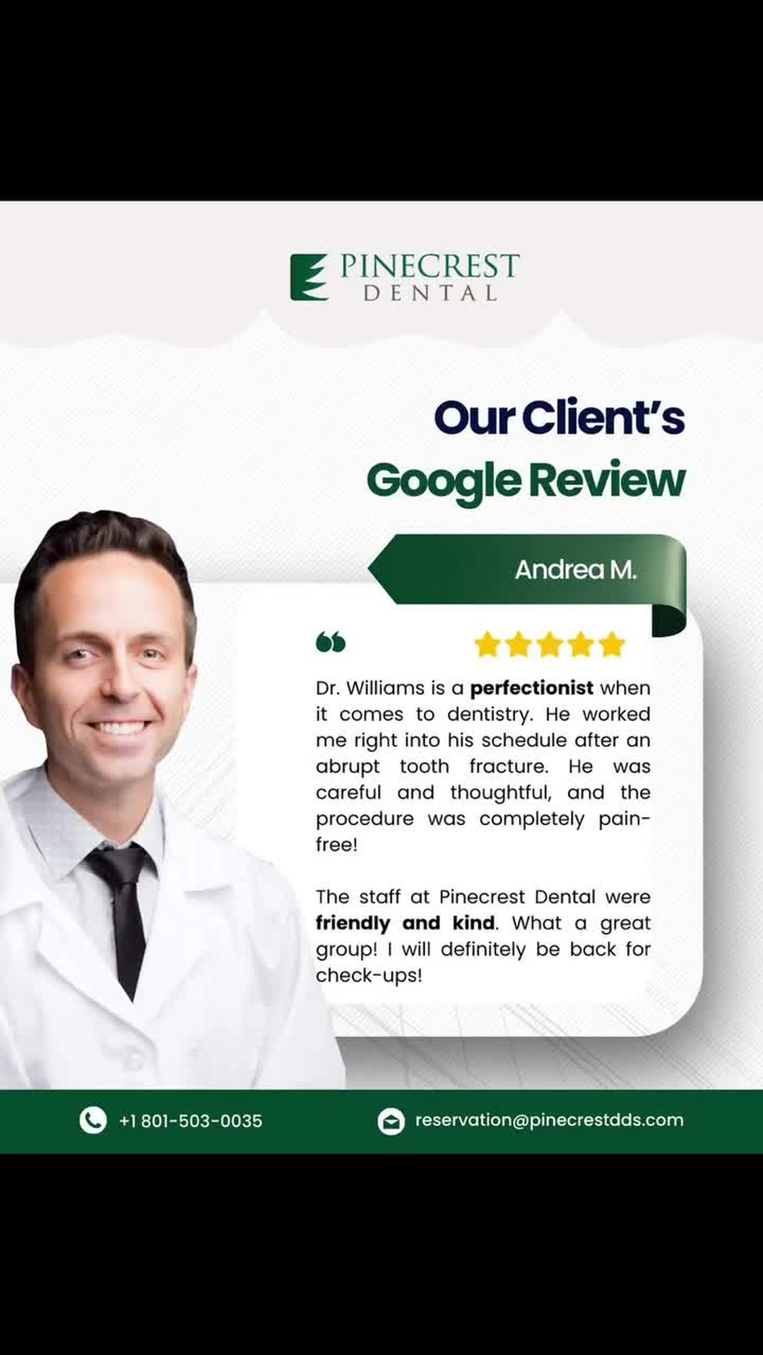 Dr. Tyler Williams: Pinecrest Dental Functional Dentistry, Implants and Biomimetic Bonding Image