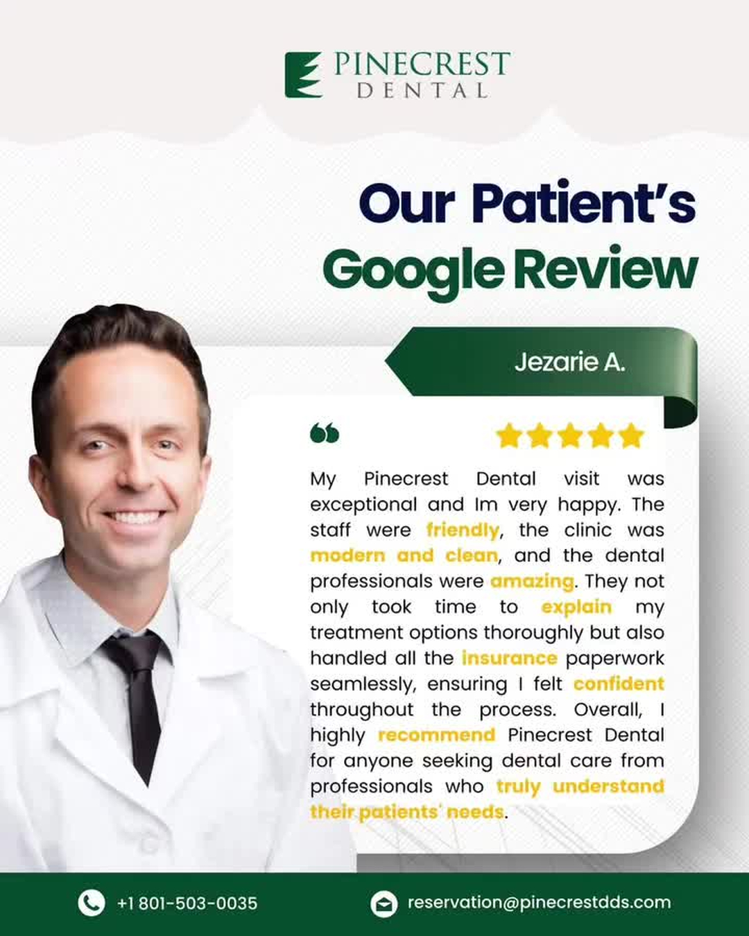 Dr. Tyler Williams: Pinecrest Dental Functional Dentistry, Implants and Biomimetic Bonding Image