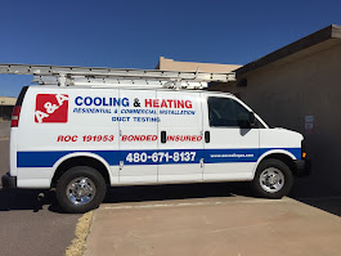 A &amp; A Cooling &amp; Heating LLC Logo