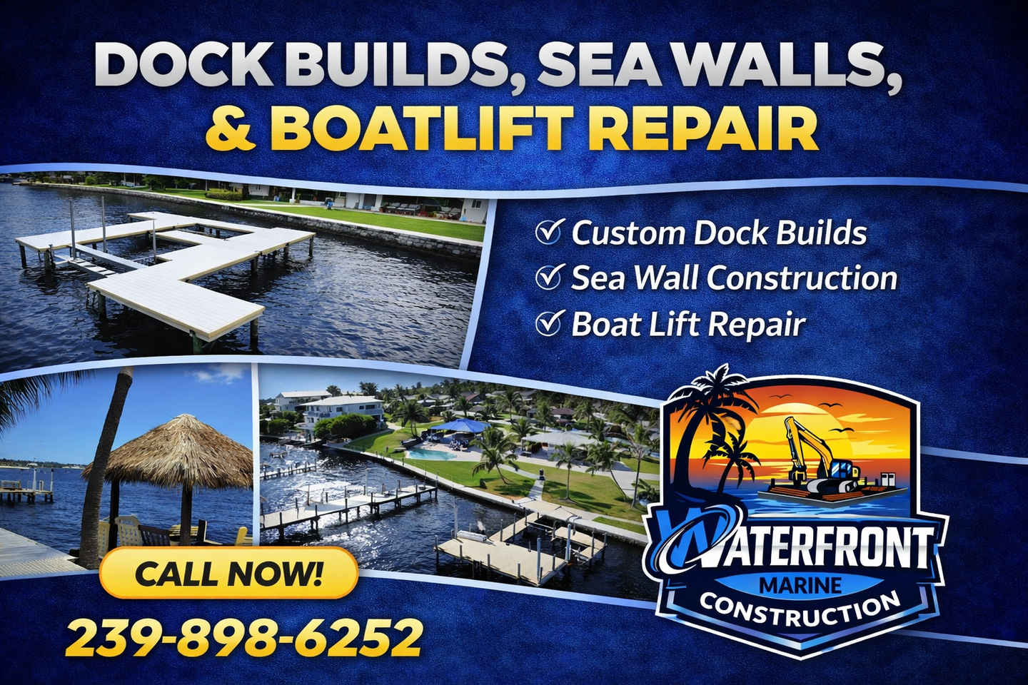 Waterfront Marine Construction Image