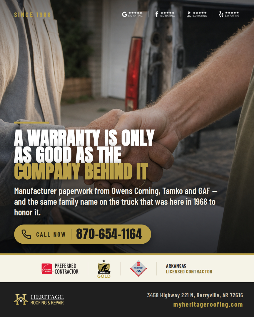 Heritage Roofing & Repair Image