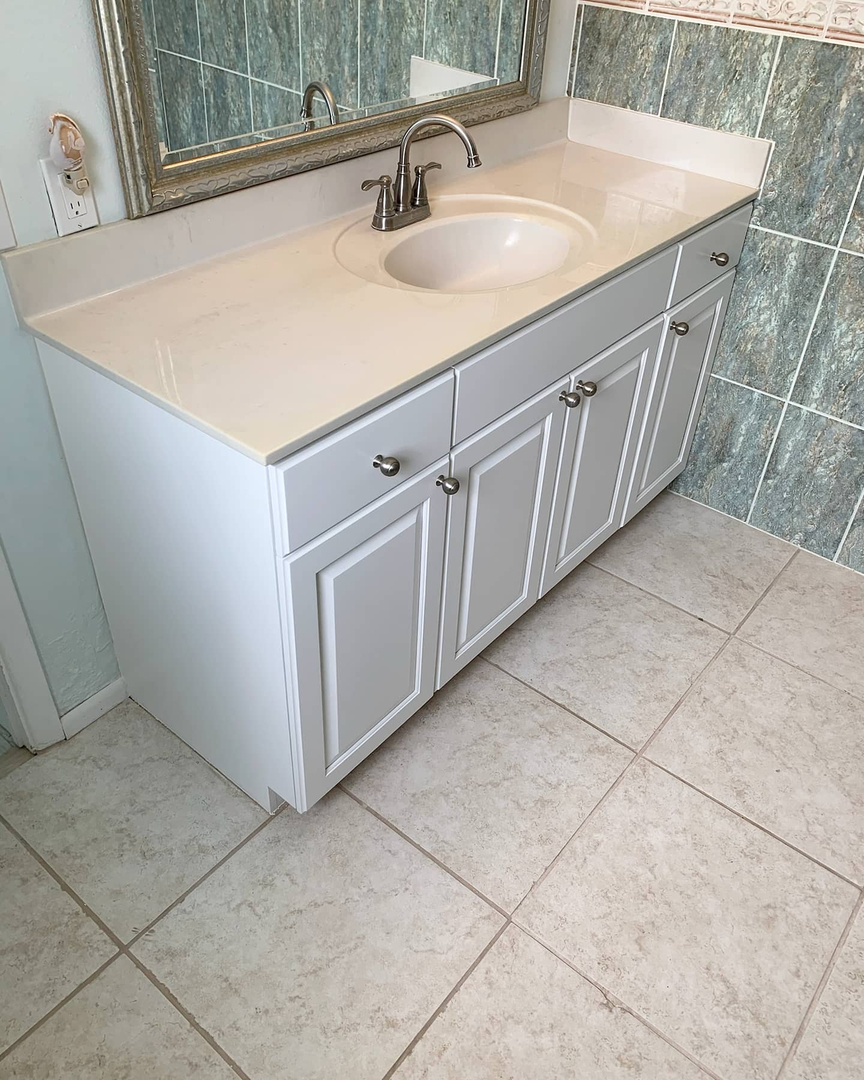 WV Cabinet Makeover Image