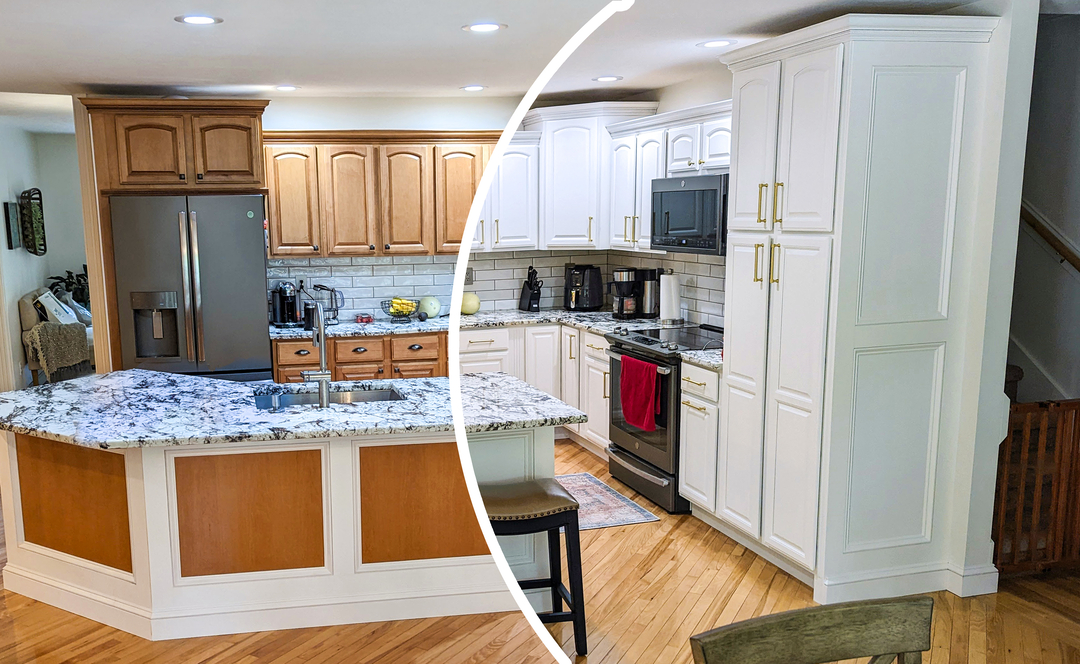 WV Cabinet Makeover Image