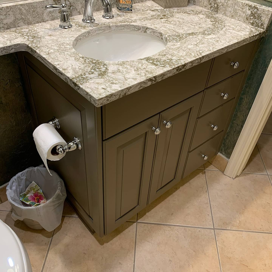 WV Cabinet Makeover Image