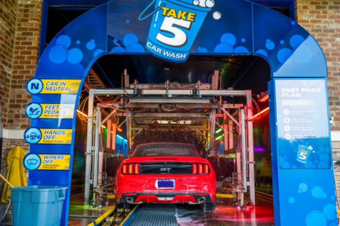 Take 5 Car Wash Image