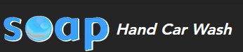 Soap Hand Car Wash Logo